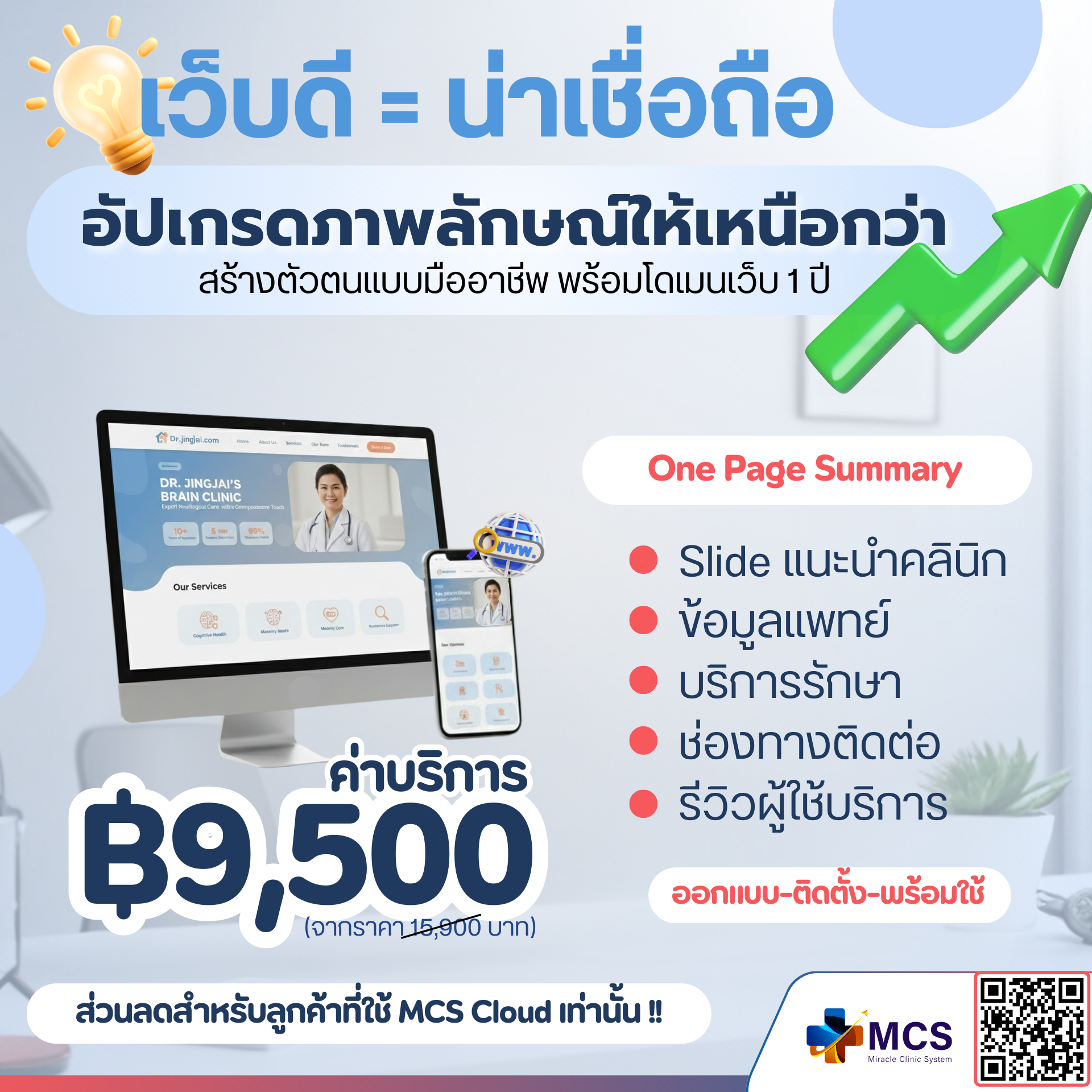 Website One Page Summary